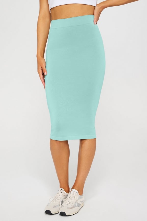 Smooth As Hell Shaping Midi Skirt - Fabletics