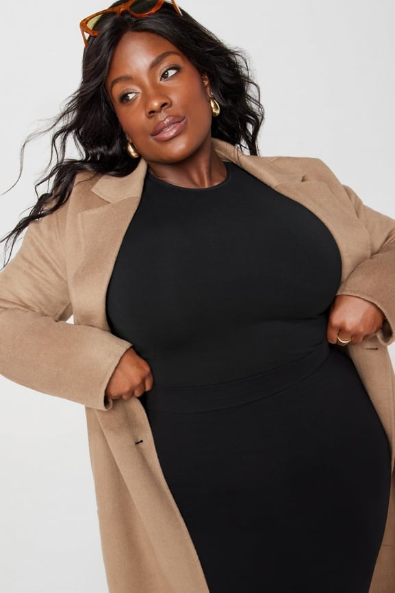 Smooth As Hell Shaping Midi Skirt