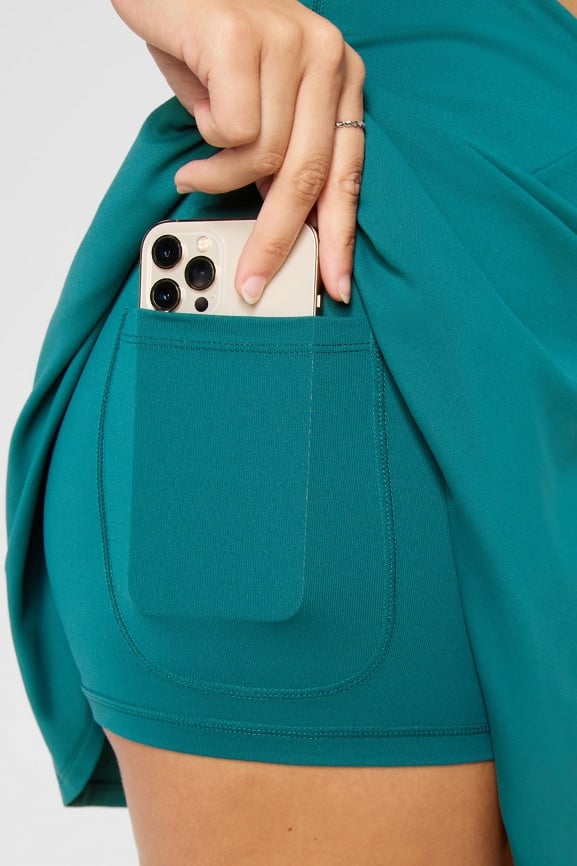 Crossover Flounce Skirt Ultra Mini