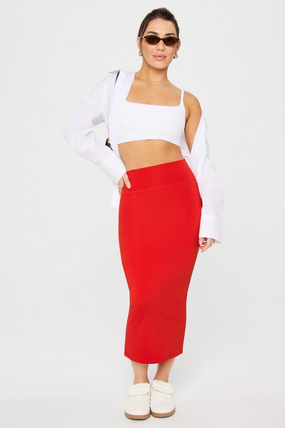 PureLuxe Midi Skirt