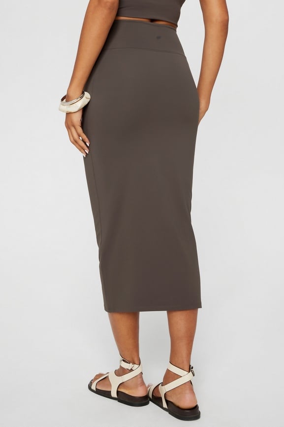 PureLuxe Midi Skirt