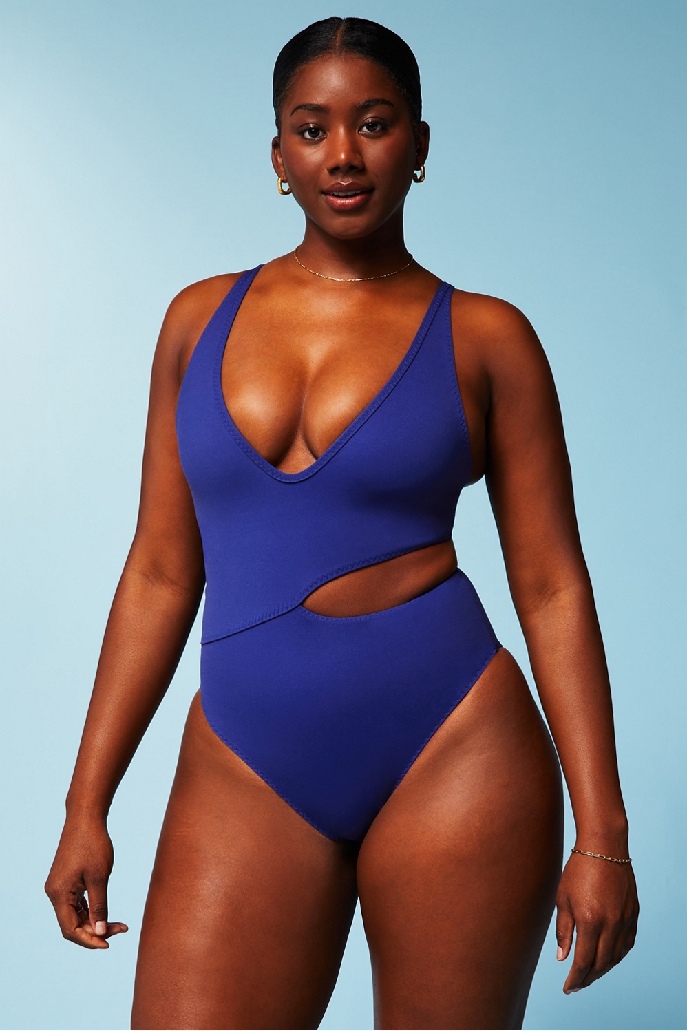 Seaside Cutout One-Piece Swimsuit