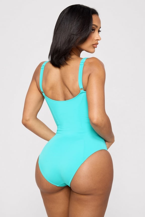 Shaping Swim Waist Cinching One Piece