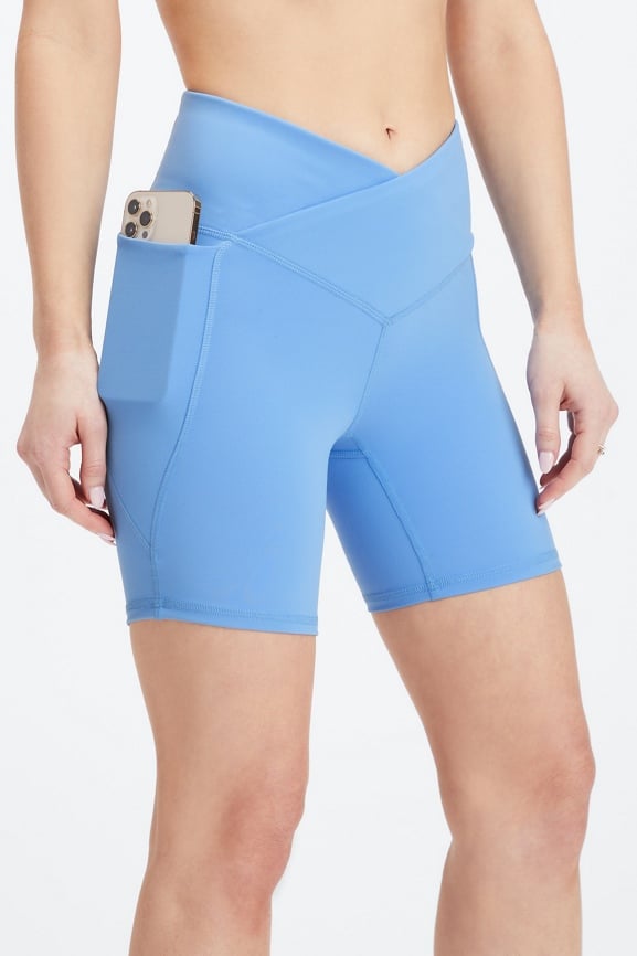 Oasis PureLuxe HW Crossover 6'' Short - Fabletics