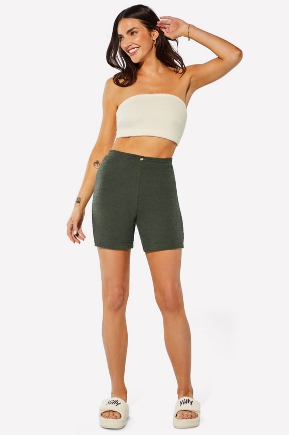 Pet Me High Waist Heart Pocket Short