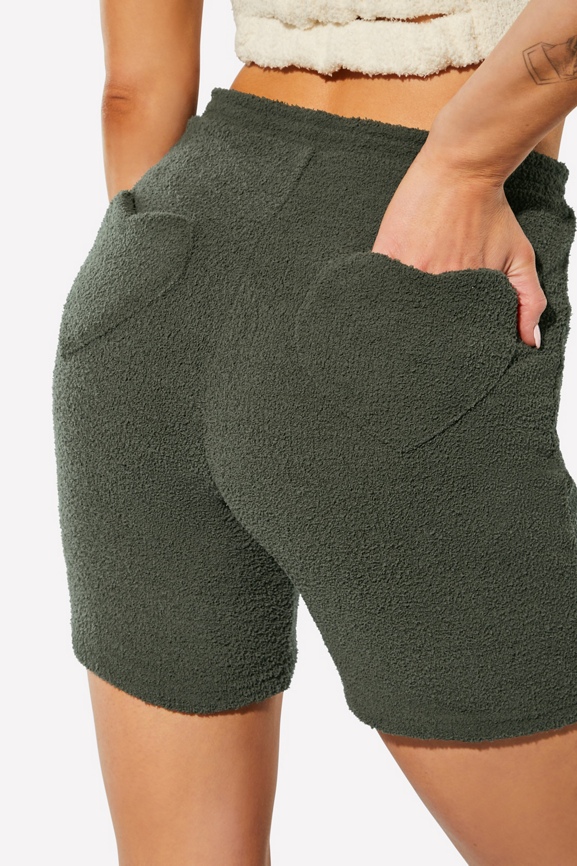 Pet Me High Waist Heart Pocket Short