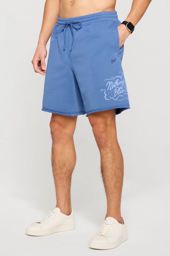 The Year Round Terry Raw Edge Short
