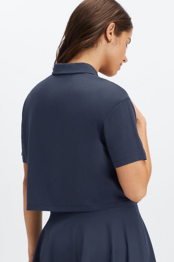 Universal Tennis Boxy Short-Sleeve Polo