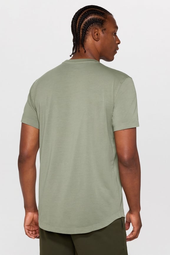 The 24-7 Tee Curved Hem