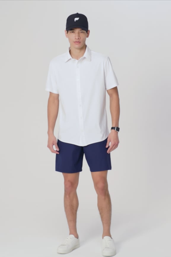 The Don Short Sleeve Button Up - Fabletics