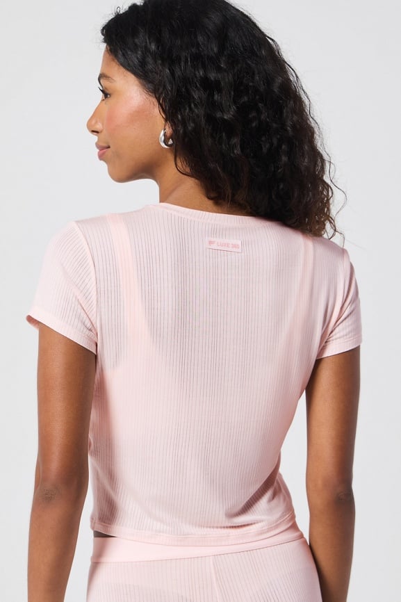 Luxe360 Rib Baby Tee