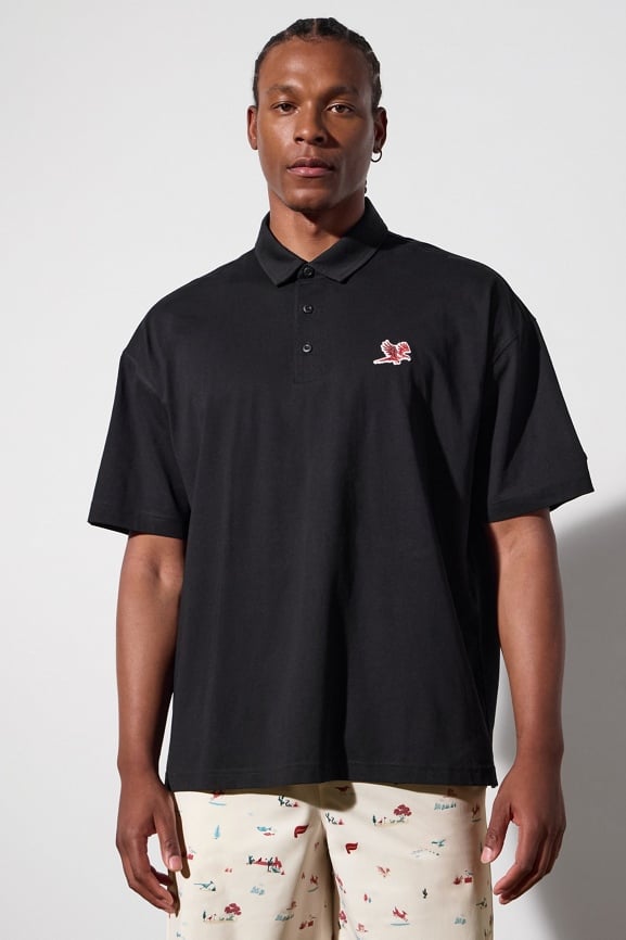 The Effortless Oversized Polo - Fabletics