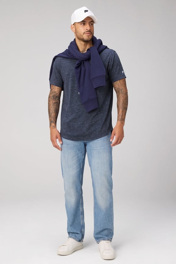 The 24-7 Tee Curved Hem