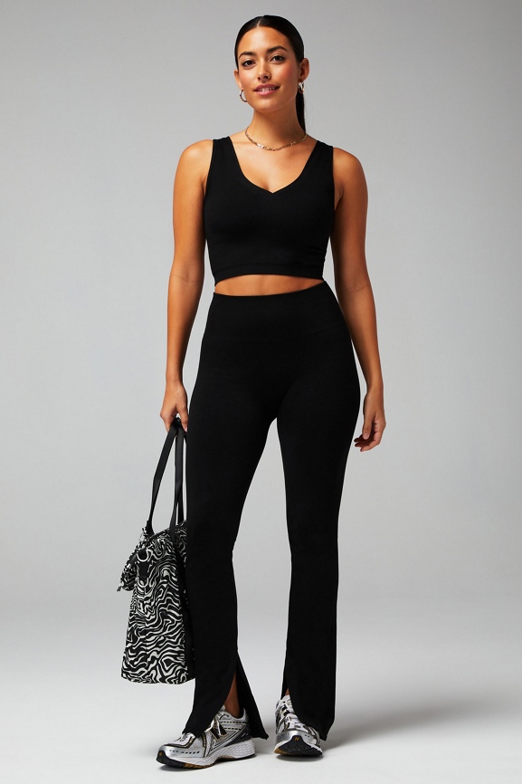 Crop Tanktop mit V-Ausschnitt Fabletics