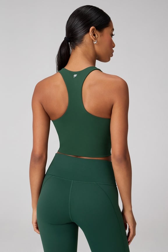 Anywhere Cropped Built-In Bra Tank