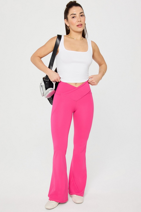Daily Rib Cropped Square Neck Tank