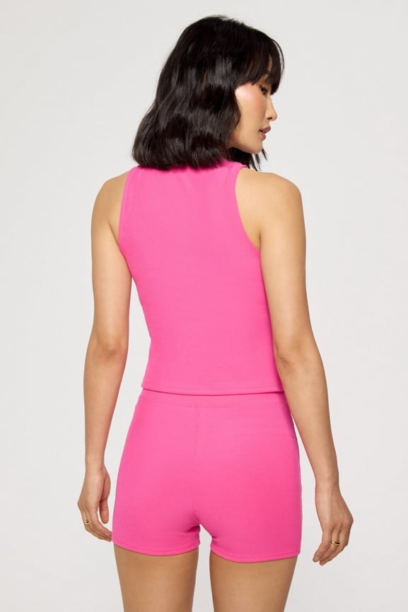 Soft Rib Cropped Tank