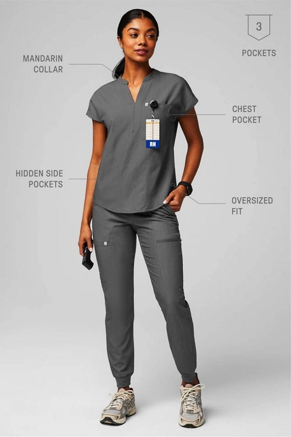 Evolve Scrub Top