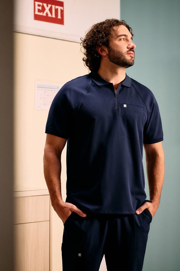 POLO    シャツ 5-Pack Men's Dry Fit Moisture-Wicking Polo Shirt (S-3XL