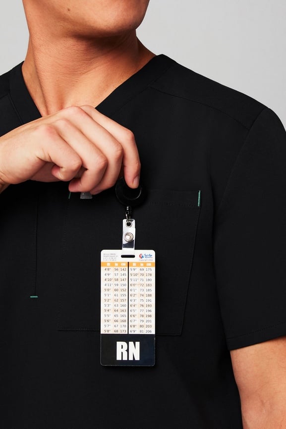 Helix Scrub Top