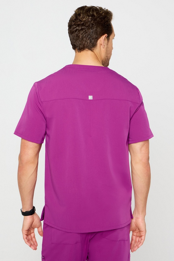 Helix 1-Pocket Scrub Top