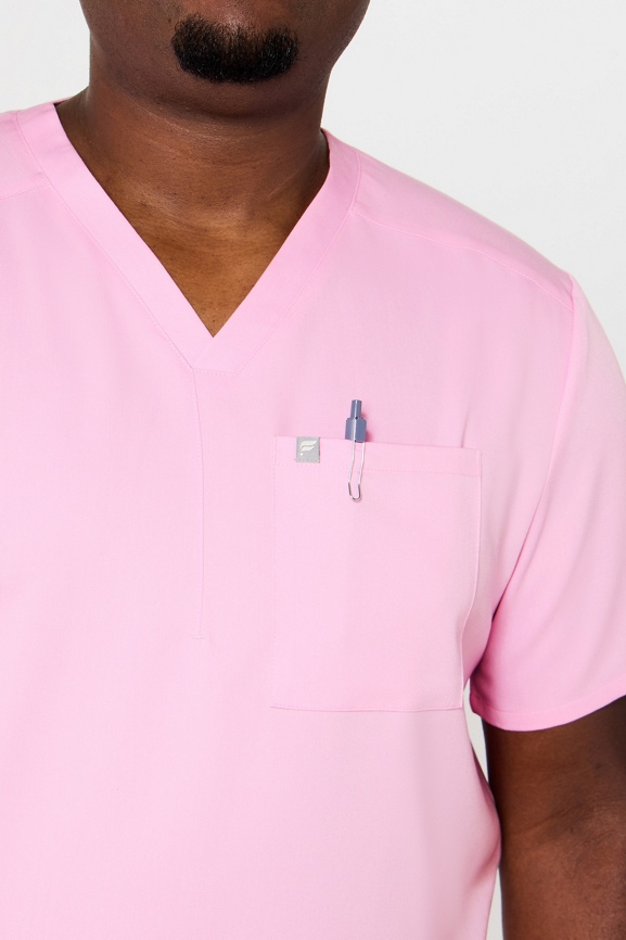 Helix 1-Pocket Scrub Top