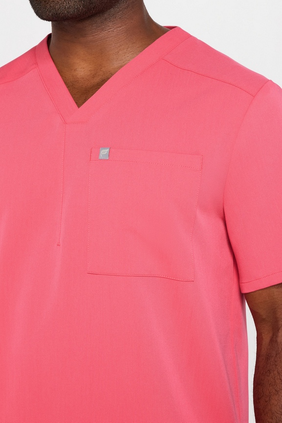 Helix 1-Pocket Scrub Top