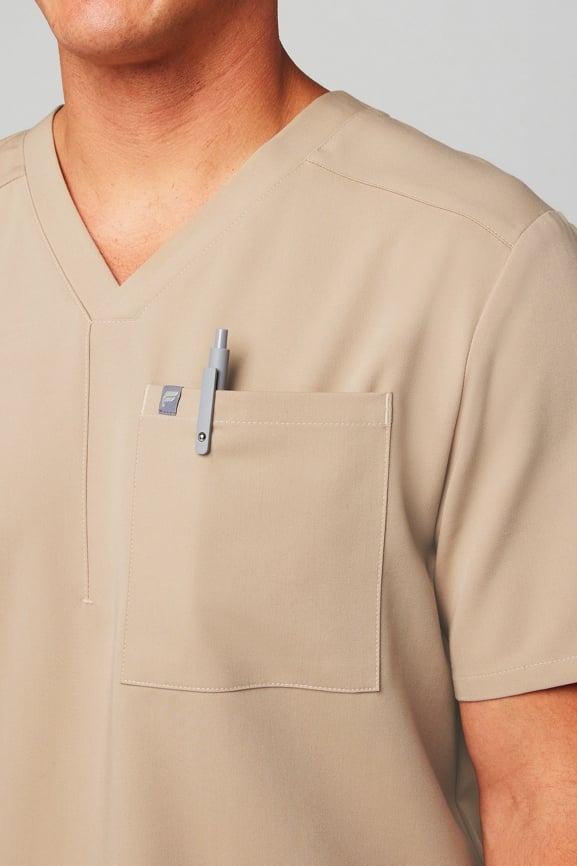 Helix 1-Pocket Scrub Top