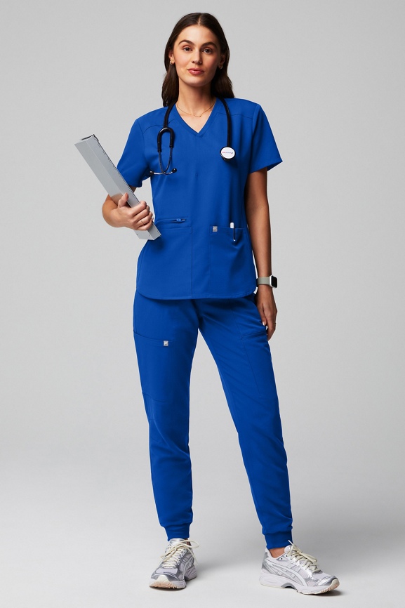 Mode 4-Pocket Scrub Top - Fabletics Canada