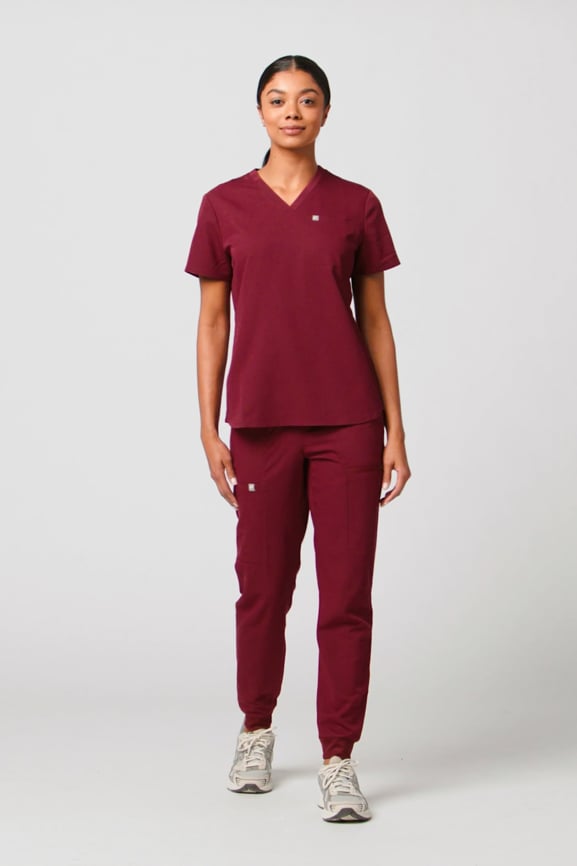 Vital 1-Pocket Scrub Top - Fabletics
