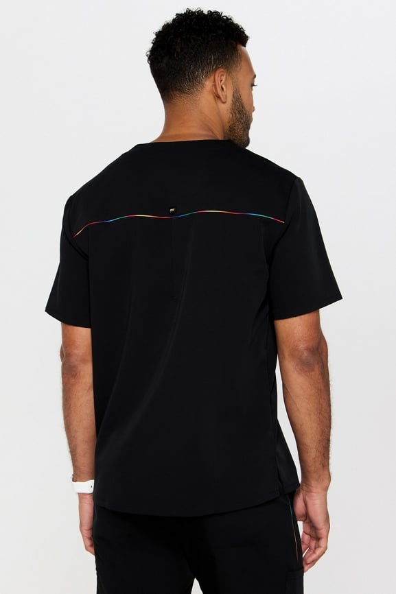 Helix 1-Pocket Scrub Top