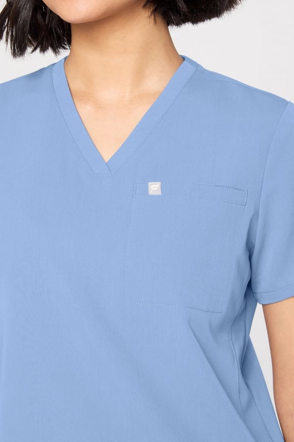 Vital 1-Pocket Scrub Top (Petite Fit)