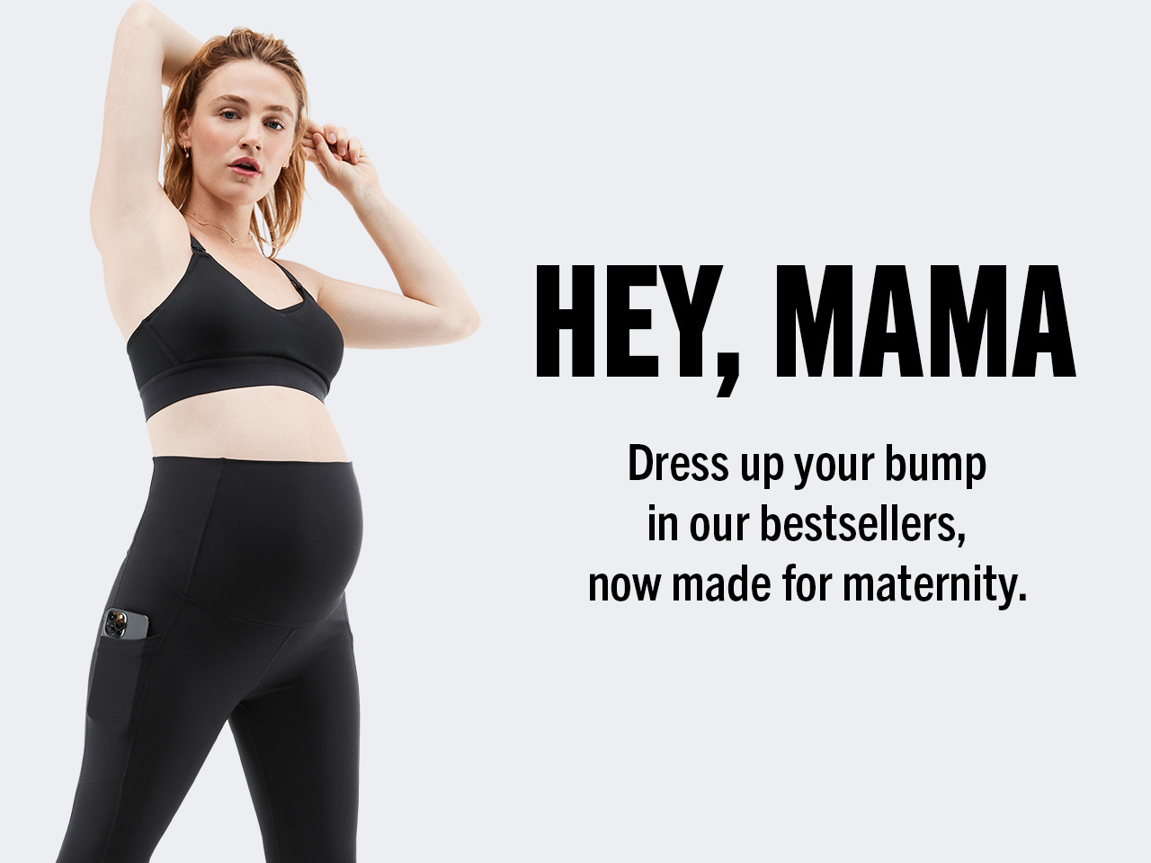 JOYSPELS Maternity Leggings Over The Belly with Pockets Non-See