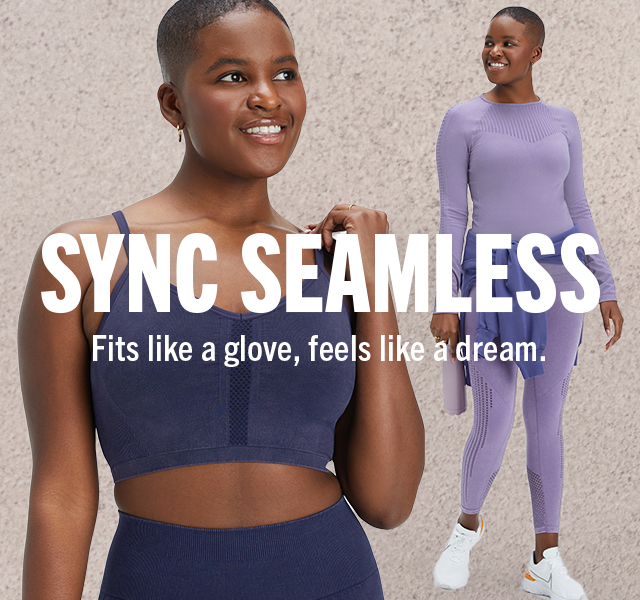 NWT Fabletics Sync Seamless Long-Sleeve Top Washed - Depop