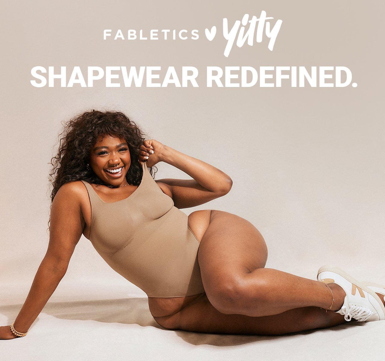 Lizzo Yitty Mesh Me Smoothing High Waist Short in Bright Ass Blue