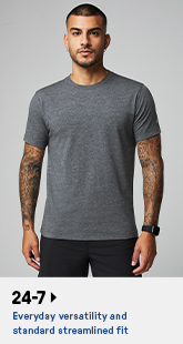 Mens Workout Shirts - Tops for Fitness, Gym & Sports | Fabletics Men