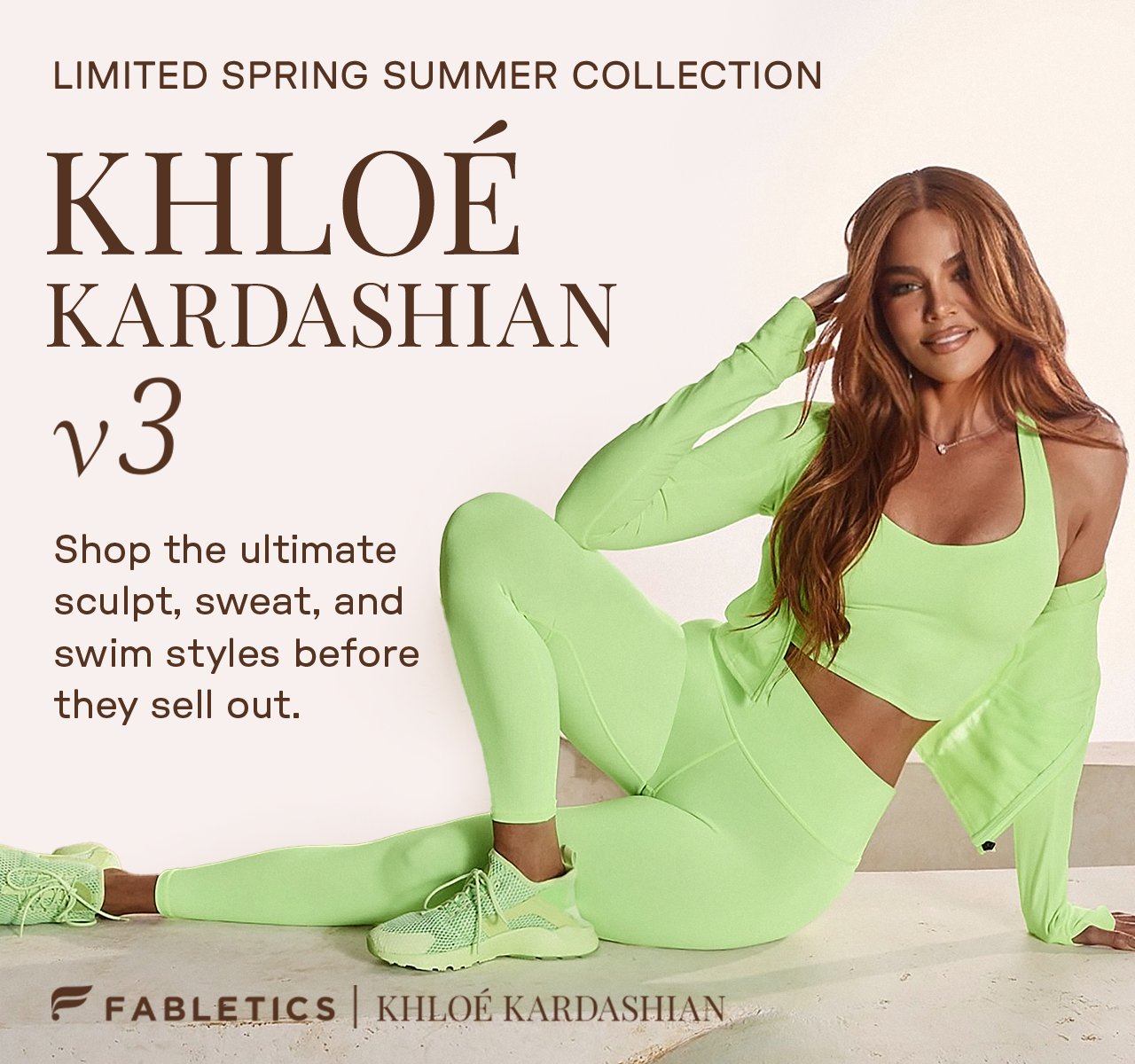 Khloé Kardashian x Fabletics v3 | Shop the new collection