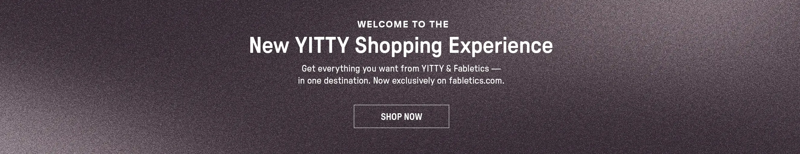 Welcome to the new Yitty shopping experience