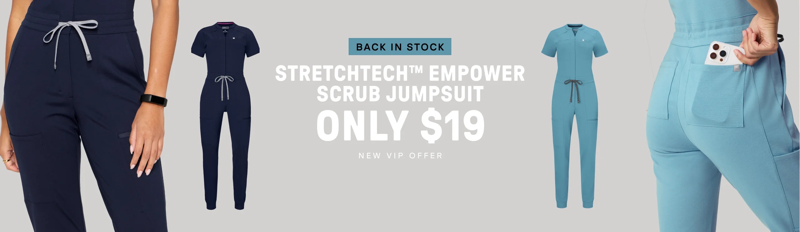 $15 Scrub Set. New VIP Offer.