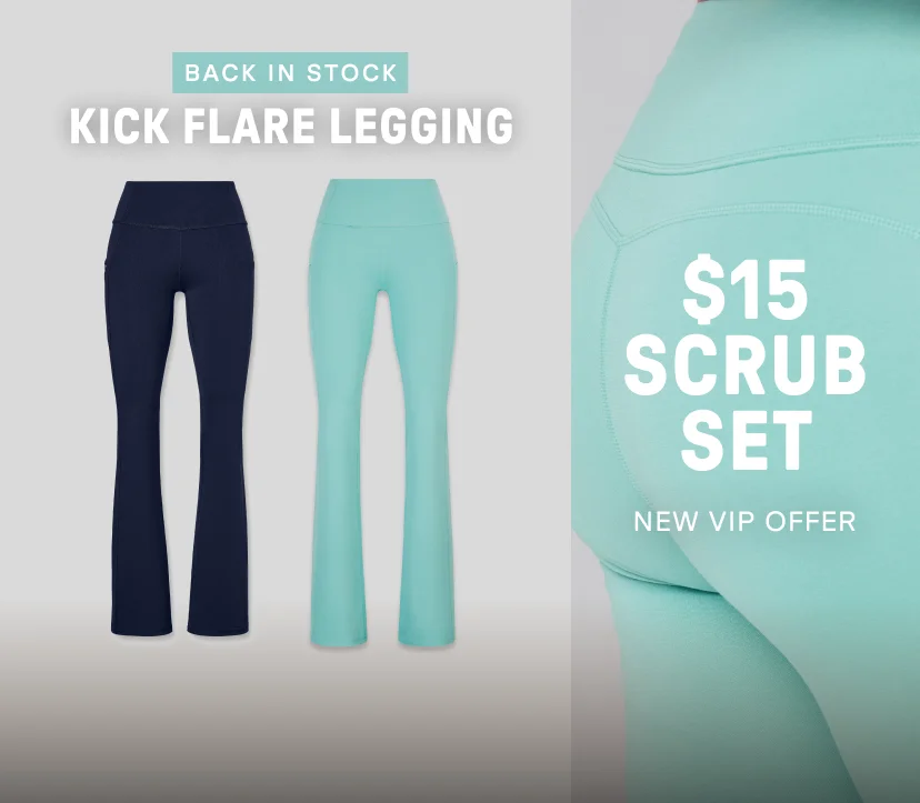 $15 Scrub Set. New VIP Offer.