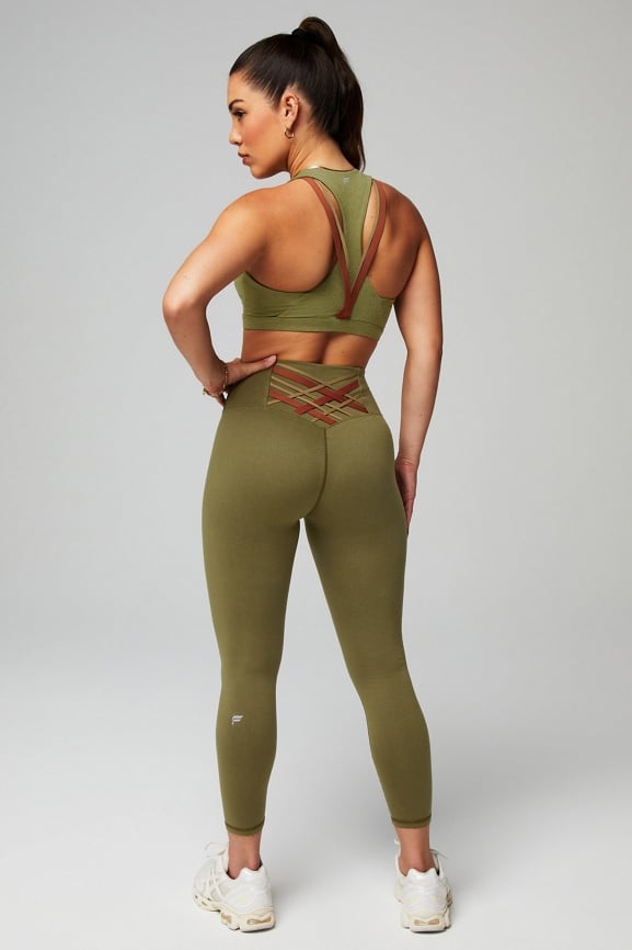 Fabletics Women's Boost Medium Impact Sports Bra, Workout, Yoga