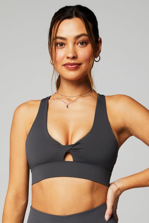 Buy Nano Edge Present Women Sports Bra High Impact Support Sports Bras for  Womens Comfortable Seamless Removable Pads Bras Grey Color Size (28 Till  34) at