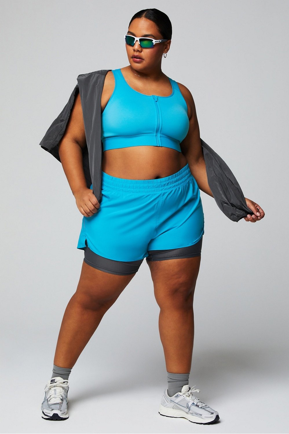 Plus top activewear sets