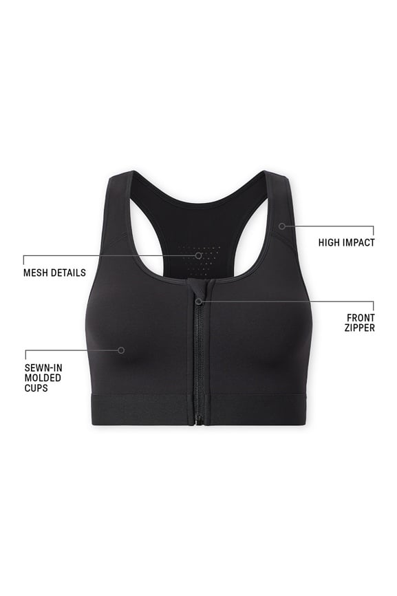 Sports Bras For Women High Support Large Bust Women's Sleeveless Hood  Sports Running Mesh Quick Drying Yoga Vest 