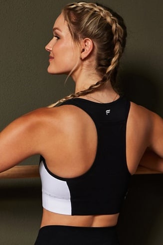 Fabletics Boost Medium Impact Sports Bra Size 3x White - $20 (66% Off  Retail) New With Tags - From BZ