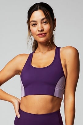 Athletic Seamless Sports Bra (Lilac) – Fitness Fashioness
