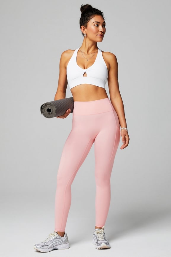 Fabletics Oasis Twist Sports Bra Pink - $33 (44% Off Retail) New With Tags  - From Autumn