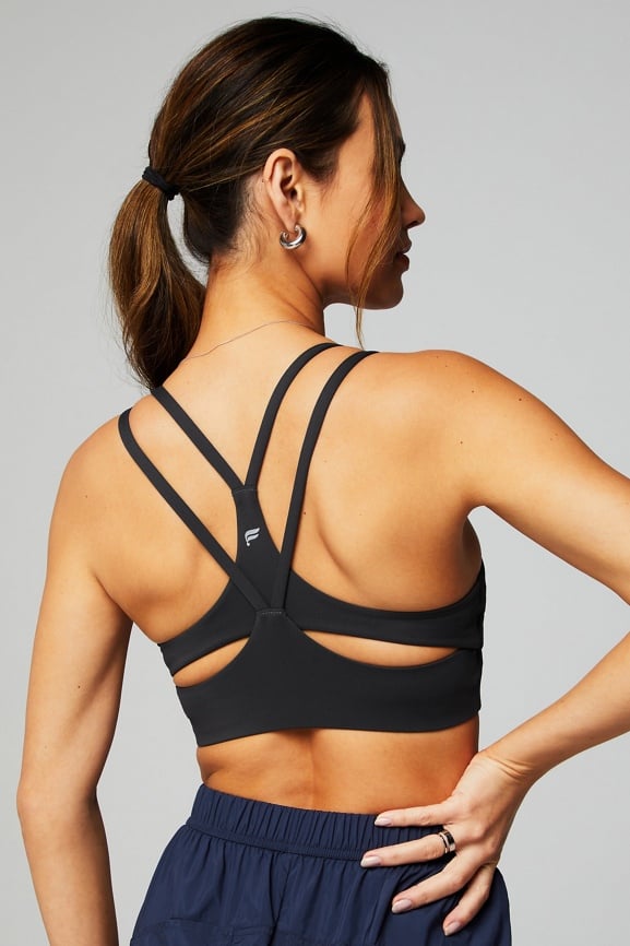 Strength Reversible Sports Bra - Black and Pink – Beckons Inspired