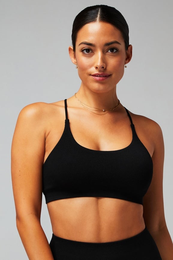 Cotton On Body ULTRA LUXE STRAPPY BACK CROP - Light support sports