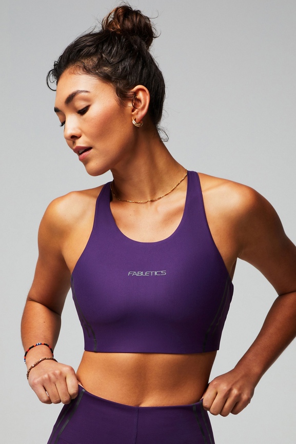 No-Bounce Reflective High Impact Sports Bra